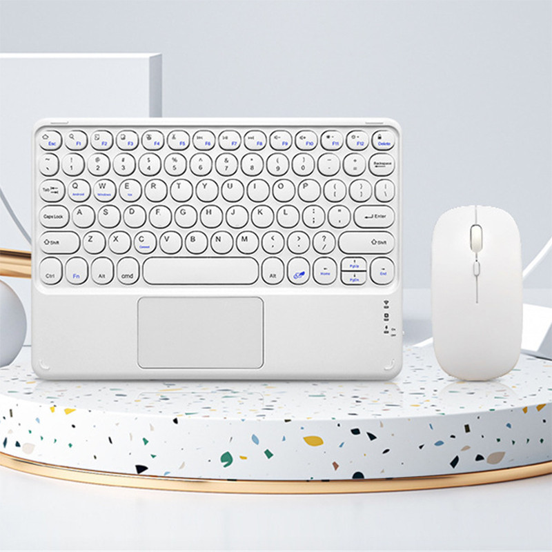 Set combinat de tastatură și mouse fără fir pentru iPad pentru iPad Xiaomi Samsung Huawei Tabletă Android IOS Windows