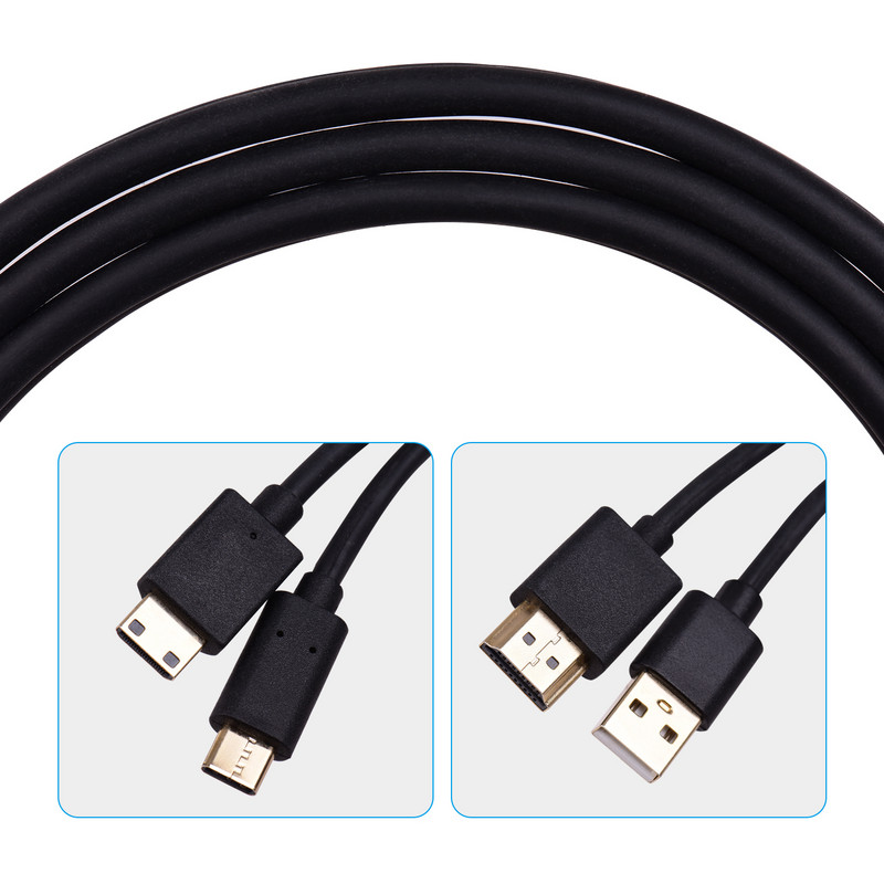 BOSTO 2-u-1 kabel za BOSTO 13HD/16HD/16HDK/16HDT/BT-16HD/BT-16HDK/BT-16HDT grafički tablet monitor za crtanje