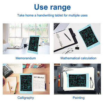 Ταμπλέτα γραφής LCD 8/10 ιντσών σχεδίασης Tablet Electronics Φορητά επιθέματα χειρογράφου με στυλό Δώρα για παιδιά