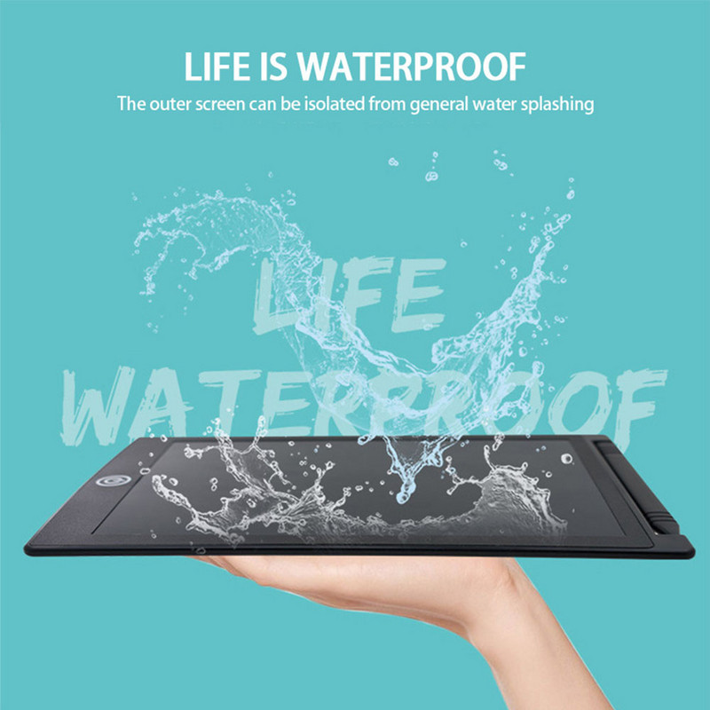 8/10 hüvelykes LCD írótábla Rajz táblagép Elektronika Grafikus tábla Hordozható Kézírólapok Tollal Gyerekeknek Ajándékok