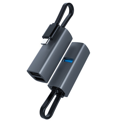 C tipa USB C HUB dokstacijas 3.0 5 portu vairāku sadalītāju adapteris Xiaomi Huawei Macbook Pro Air Pro automašīnas datora USB paplašinātājam