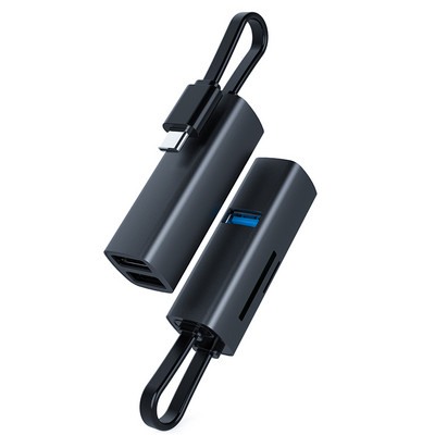 C tipa USB C HUB dokstacijas 3.0 5 portu vairāku sadalītāju adapteris Xiaomi Huawei Macbook Pro Air Pro automašīnas datora USB paplašinātājam