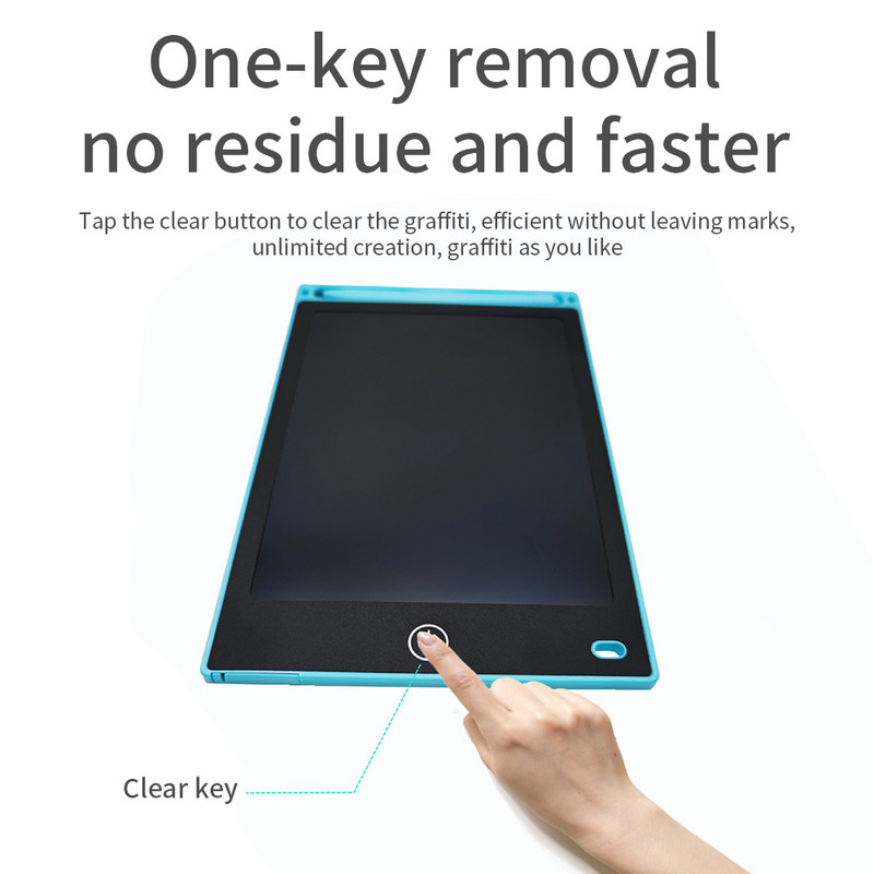 12 hüvelykes LCD írótábla elektronikus digitális rajz doodle tábla színes kézírásos pad gyerekeknek Ultra vékony tábla tollal