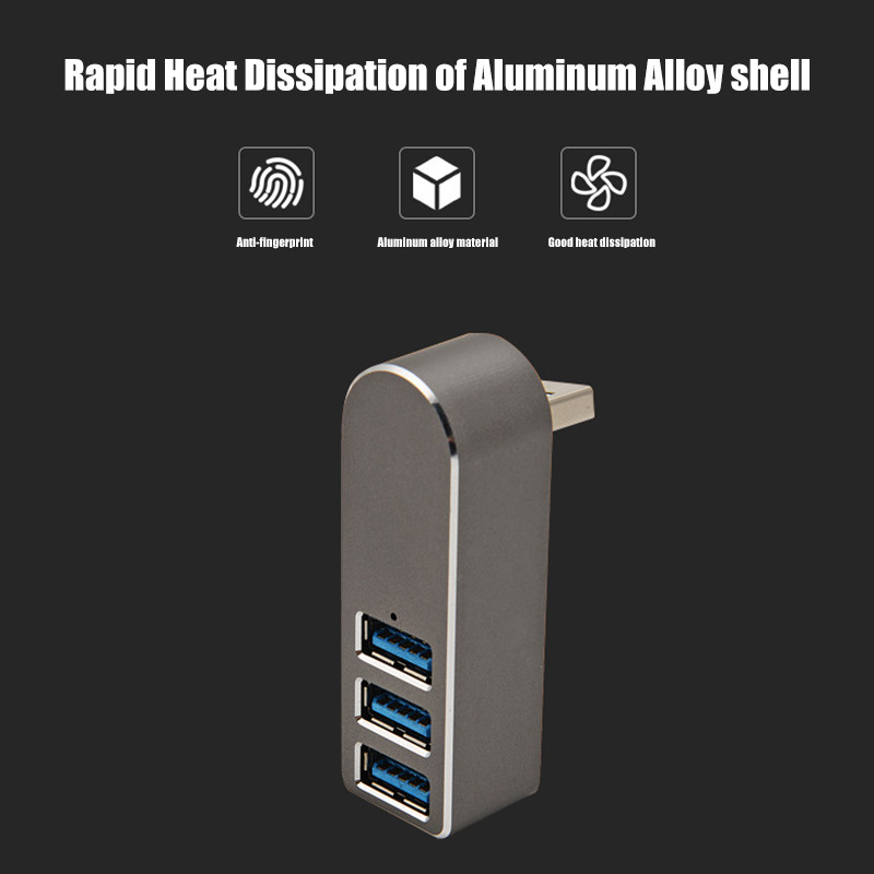 3 az 1-ben vezeték nélküli USB 3.0 hub laptop adapterhez PC számítógép USB töltő elosztó notebook elosztó támogatás Macbookhoz Dell Lenovo HP