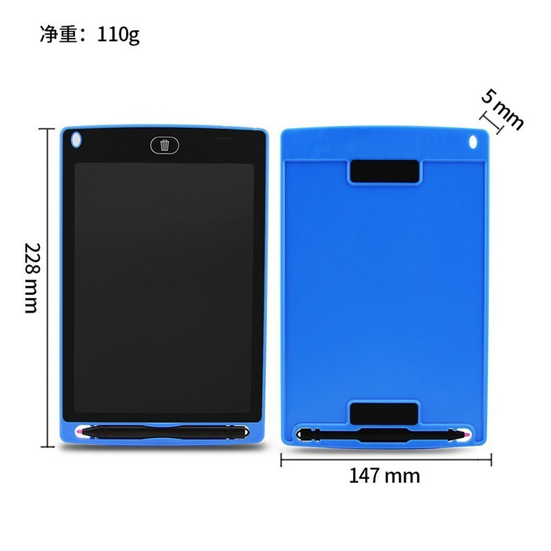 Trackpad fără fir LCD Tabletă de scris 8,5 inci Tablă de desen grafic digitală fără hârtie Epaper Smart Pad cu buton de blocare pentru copii