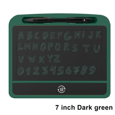 Tablet za crtanje od 7 inča, šareni LCD tablet za pisanje, prijenosna elektronička ploča za crtanje rukom za pisanje s olovkom za dječje bilješke