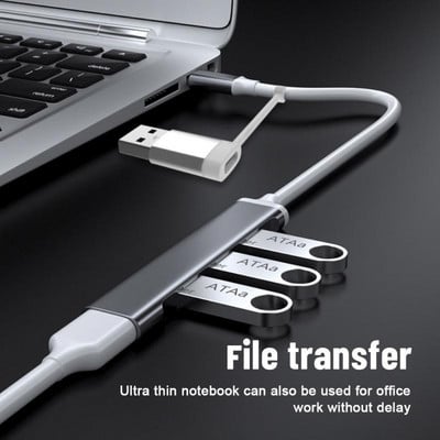 RYRA USB 3.0 USB-C HUB Adapter Type-c/USB 3.0/2.0 Multi Splitter Adapter OTG 4 porta Za PC Laptop Telefon Macbook USB Dodaci