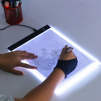 A5 Тънка преносима LED светлинна подложка Tracer USB Power LED Artcraft Tracing Light Pad Паус хартия за 5D Направи си сам диамантена живопис