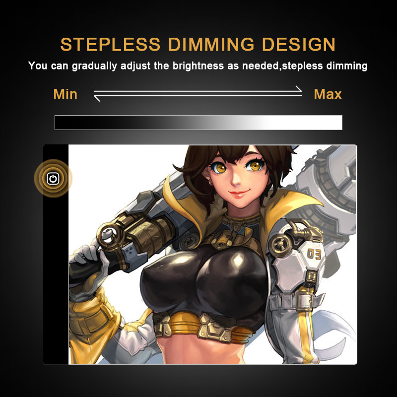 Tampă subțire portabilă de lumină LED A5 Tracer USB Power LED Artcraft Tracing Light Pad hârtie de urmărire pentru pictura cu diamant 5D DIY