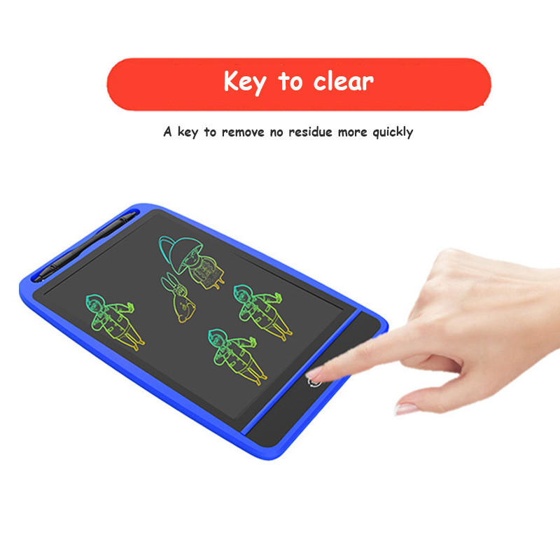 Tabletă electronică de scris de mână de 10/12 inch, ecran LCD, tablă de desen grafic digital, instrument de desen pentru copii