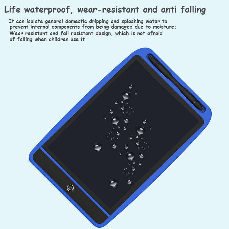 Tabletă electronică de scris de mână de 10/12 inch, ecran LCD, tablă de desen grafic digital, instrument de desen pentru copii