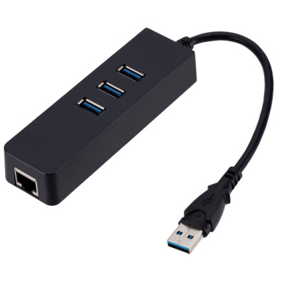 USB 3.0 na Ethernet adapter 3 porta USB 3.0 Hub s RJ45 10/100 Fast Ethernet adapterom za MacBook prijenosna računala Dodatna oprema