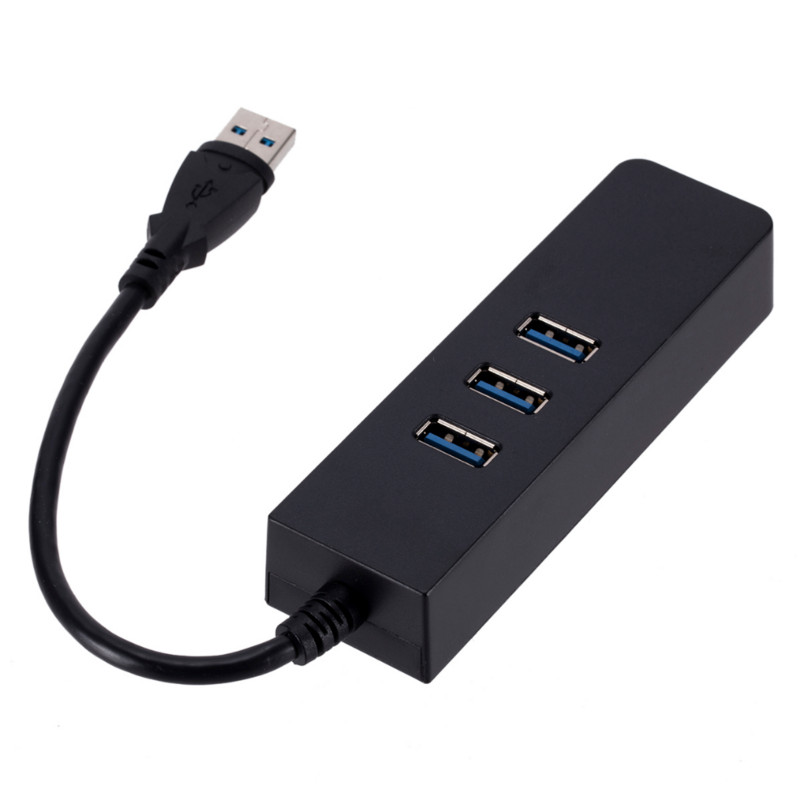 USB 3.0 na Ethernet adapter 3 porta USB 3.0 Hub s RJ45 10/100 Fast Ethernet adapterom za MacBook prijenosna računala Dodatna oprema
