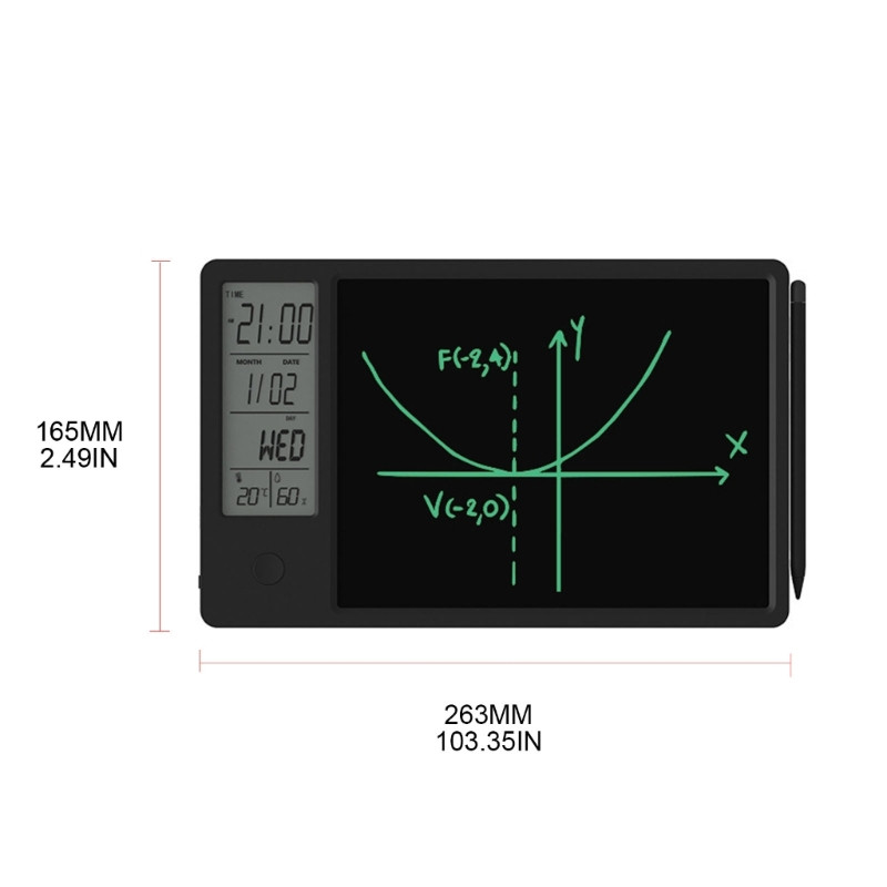 10-tolline suur LCD-kirjutahvelarvuti, kaasaskantav lastele mõeldud joonistustahvel, laste käsitsi kirjutamise märkmik, magnetpliiats lastele