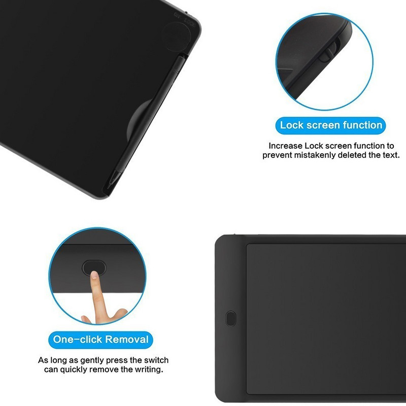 CHYI LCD Epaper grafikus írótábla 10 hüvelykes digitális elektromágneses tollal, vezeték nélküli érintőpaddal, Magic Trackpad játékok gyerekeknek