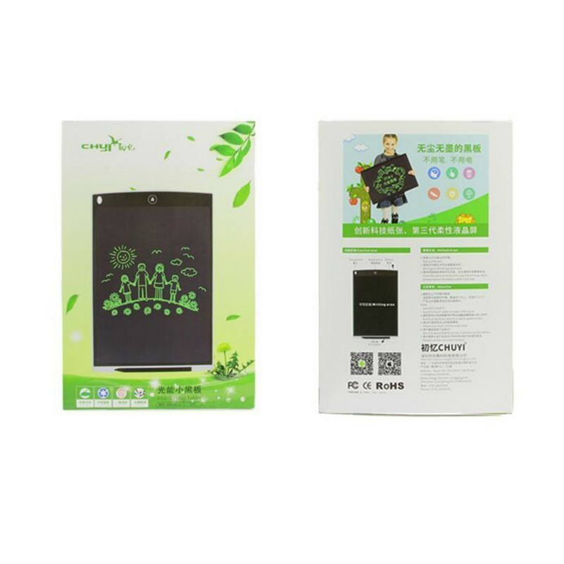 CHYI 12-inčni LCD tablet za pisanje, digitalni grafički blok za crtanje, prijenosni elektronički rukopis, bilješke, blokovi za pisanje, pametna ploča za djecu