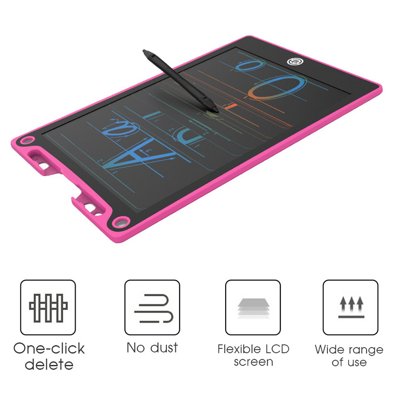 10 hüvelykes LCD írótábla vázlat Graffiti, kézzel festett tábla hordozható kézírásos érintőpad színes írás gyerekeknek Tanulmány