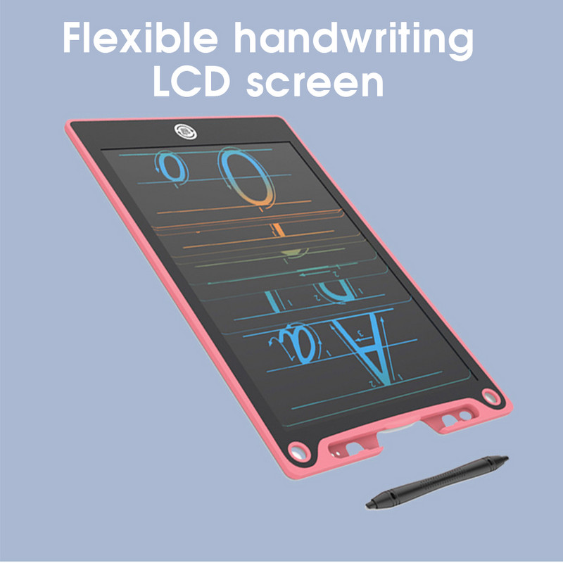 10 hüvelykes LCD írótábla vázlat Graffiti, kézzel festett tábla hordozható kézírásos érintőpad színes írás gyerekeknek Tanulmány
