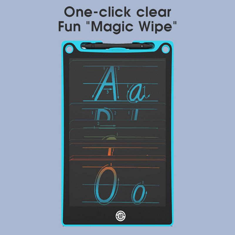 10 hüvelykes LCD írótábla vázlat Graffiti, kézzel festett tábla hordozható kézírásos érintőpad színes írás gyerekeknek Tanulmány