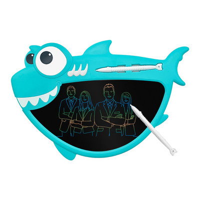 LCD rakstāmā planšetdatora zīmēšanas paliktnis Krāsains 8,5 collu rokraksta dēlis ar irbuļa bloķēšanas pogu mazu bērnu mācību rotaļlietai