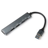 5 u 1 tip C HUB brzi USB3.0 HUB Splitter čitač kartica Multiport sa SD TF priključcima za Macbook računala Dodatna oprema HUB USB
