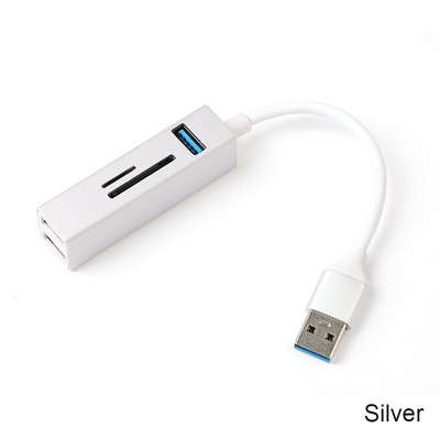 5 u 1 tip C HUB brzi USB3.0 HUB Splitter čitač kartica Multiport sa SD TF priključcima za Macbook računala Dodatna oprema HUB USB