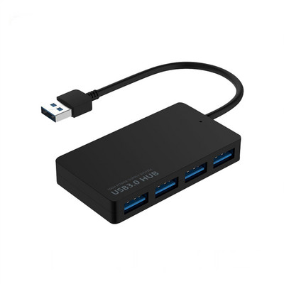 Didelės spartos USB 3.0 stebulės kelių USB skirstytuvas, 4 prievadų plėstuvas, keli USB išplėtimo kompiuterio priedai nešiojamam kompiuteriui