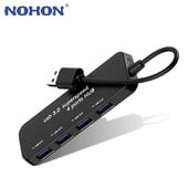 Nohon HUB USB 3.0 4 porta Superspeed Splitter Connect za miš U Disk Tipkovnica PC Računalo Tablet Dodaci Višestruki adapter