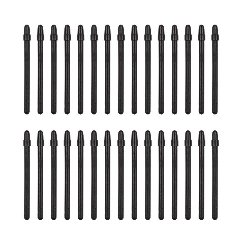 30 DB Stylus toll hegye és tollcsipesz a T505 professzionális grafikus rajztáblához Stylus toll fekete