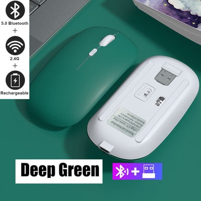 Bežična Bluetooth tipkovnica s dodirnom podlogom, pozadinskim osvjetljenjem miša RGB ruski portugalski španjolski korejski tablet za iPad Android Windows