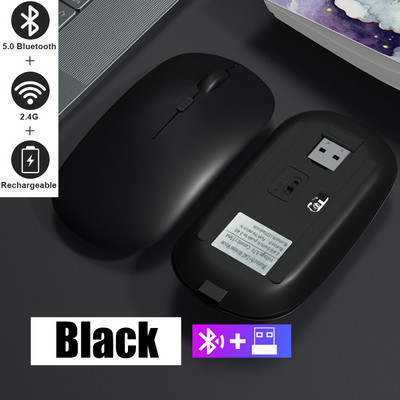 Bežična Bluetooth tipkovnica s dodirnom podlogom, pozadinskim osvjetljenjem miša RGB ruski portugalski španjolski korejski tablet za iPad Android Windows