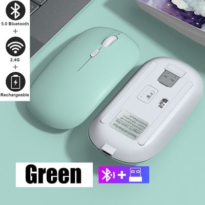 Bežična Bluetooth tipkovnica s dodirnom podlogom, pozadinskim osvjetljenjem miša RGB ruski portugalski španjolski korejski tablet za iPad Android Windows