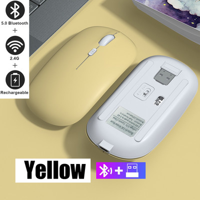 Bežična Bluetooth tipkovnica s dodirnom podlogom, pozadinskim osvjetljenjem miša RGB ruski portugalski španjolski korejski tablet za iPad Android Windows