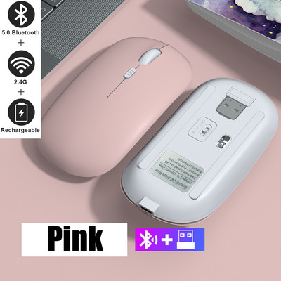 Bežična Bluetooth tipkovnica s dodirnom podlogom, pozadinskim osvjetljenjem miša RGB ruski portugalski španjolski korejski tablet za iPad Android Windows