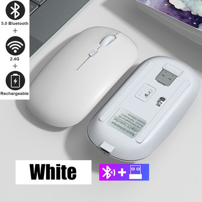 Bežična Bluetooth tipkovnica s dodirnom podlogom, pozadinskim osvjetljenjem miša RGB ruski portugalski španjolski korejski tablet za iPad Android Windows