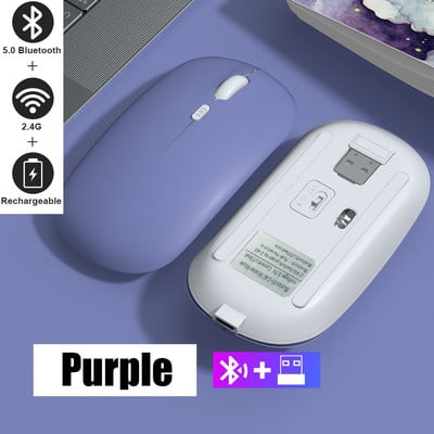 Bežična Bluetooth tipkovnica s dodirnom podlogom, pozadinskim osvjetljenjem miša RGB ruski portugalski španjolski korejski tablet za iPad Android Windows