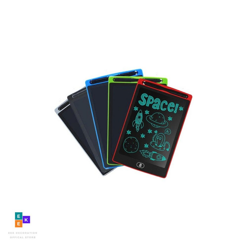LCD írótábla 8,5 hüvelykes elektronikus rajzlap Graffiti színes képernyős tábla Kézírásos jegyzettömb jegyzettáblák gyerekeknek felnőtteknek