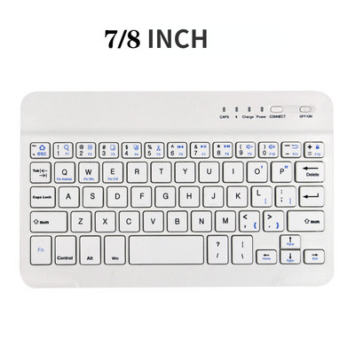 Bluetooth tipkovnica za 7 9 10 inčni IPAD Android tablet pametni telefon Ultra tanke vanjske bežične univerzalne tipkovnice za punjenje