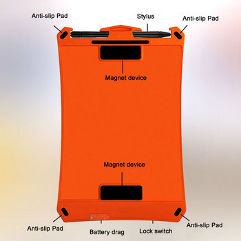 Landas 8,5-инчов LCD графичен таблет eWriter Цифров таблет за рисуване Подложка за ръкописен текст Електронни таблети за писане Табло за съобщения