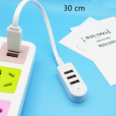 3 portos USB 2.0 hub elosztó nagy sebességű 3 portos elosztó hub adapter USB elosztó PC számítógéphez notebook számítógép tartozékok