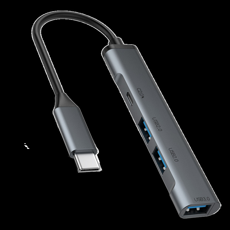 C típusú USB C HUB 4 portos Multi Splitter Adapter OTG PD töltés Lenovo Xiaomi Macbook Pro 13 15 Air Pro C típusú osztóhoz