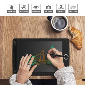 8,5-инчов цифров LCD таблет за писане Дебела писалка Графични таблети за рисуване Електронен блок за ръкописен текст Бизнес бележник за детски подаръци
