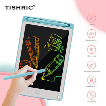 8,5-инчов LCD таблет за писане Цифров графичен таблет за рисуване Дъска за рисуване за деца Цифров блок за писане Стилус за рисуване