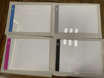 Τριών επιπέδων Dimming Elice A4 LED Light Pain for Diamond Painting, USB Powered Light Board Digital Graphics Tablet για σχέδιο