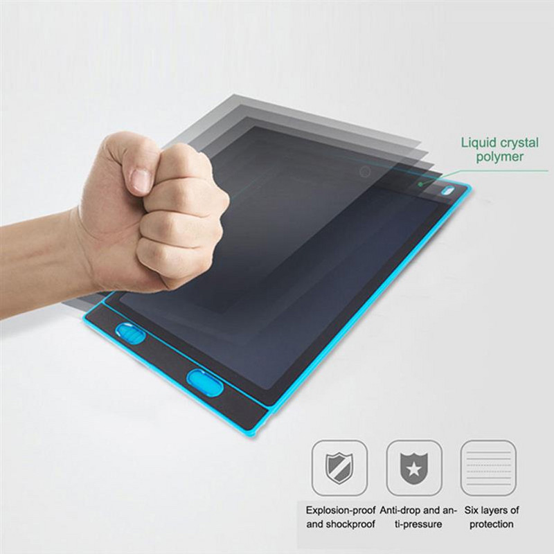Tabletă de scris LCD portabilă Tabletă grafică Tampoane de desen pentru copii DIY Tabletă electronică Tabletă ultra-subțire