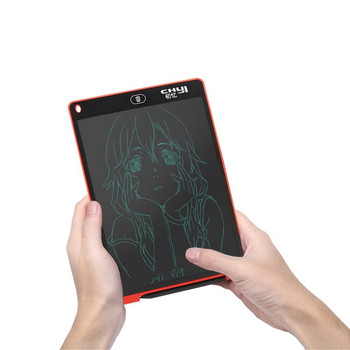 CHYI 12-инчов LCD таблет за писане 12-инчов цифров бележник за рисуване Интелигентен почерк Epaper Pads Преносима графична дъска Играчка за деца
