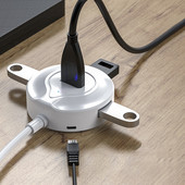 USB 2.0 Hub Splitter High Speed Hub 4-Port Hub Laptop One Pull Four Converter Extension Periferija računala