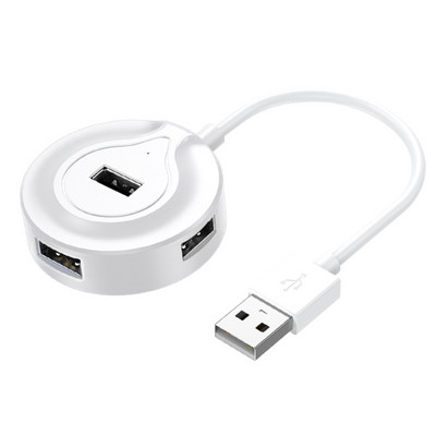 USB 2.0 Hub Splitter High Speed Hub 4-Port Hub Laptop One Pull Four Converter Extension Periferija računala