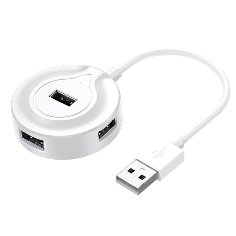 USB 2.0 Hub Splitter High Speed Hub 4-Port Hub Laptop One Pull Four Converter Extension Periferija računala