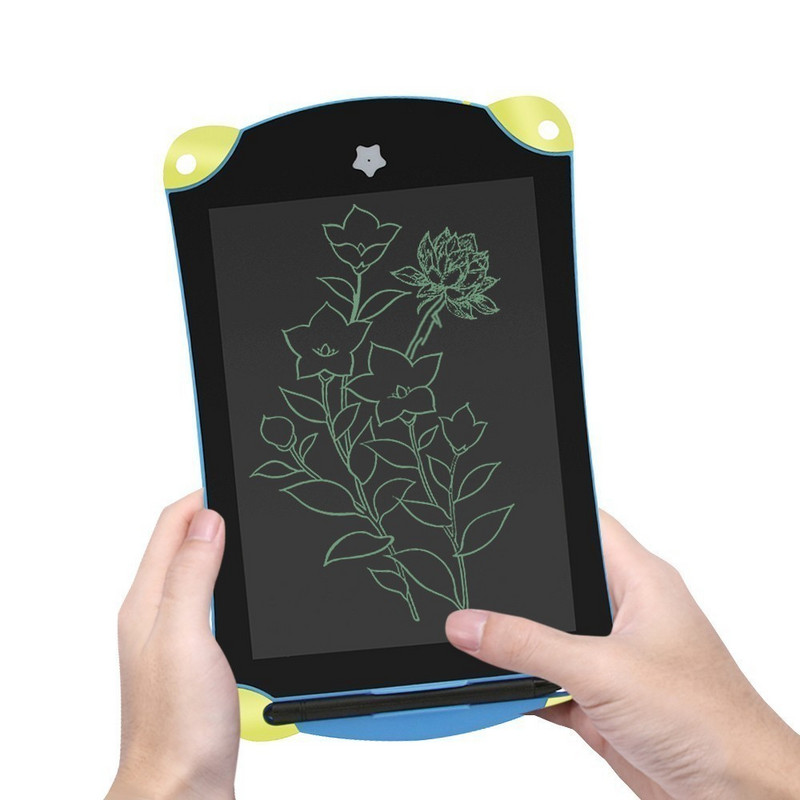 8,5-inčni LCD tablet za pisanje, jednostruki blokovi za rukopis, prijenosni digitalni tablet za crtanje, elektronička ploča s crtanim filmovima za ured za darove za djecu